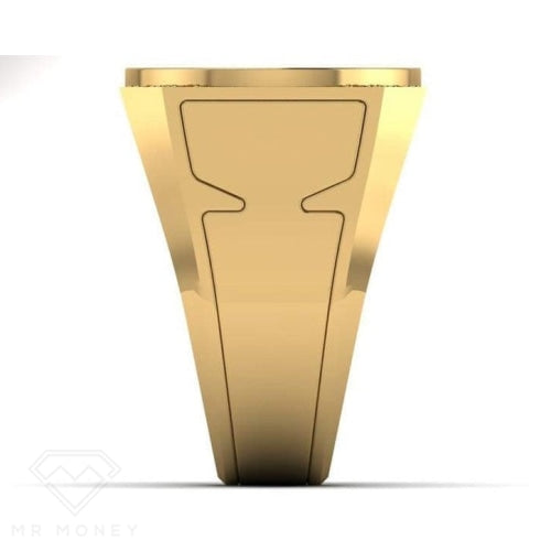 9Ct Gold Diamond Samoan Skux Deluxe Ring Rings