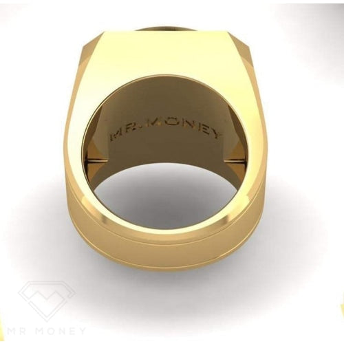 9Ct Gold Diamond Tongan Skux Deluxe Ring Rings