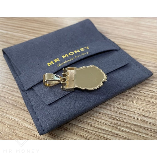 9Ct Gold & Diamond Lion King Pendant Charms Pendants