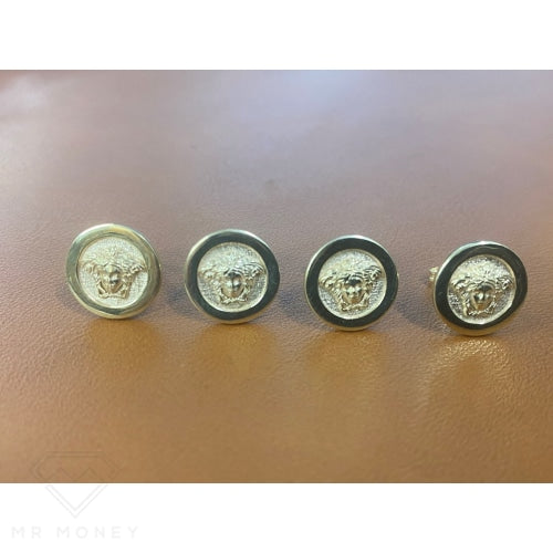 9Ct Medusa Stud Earrings