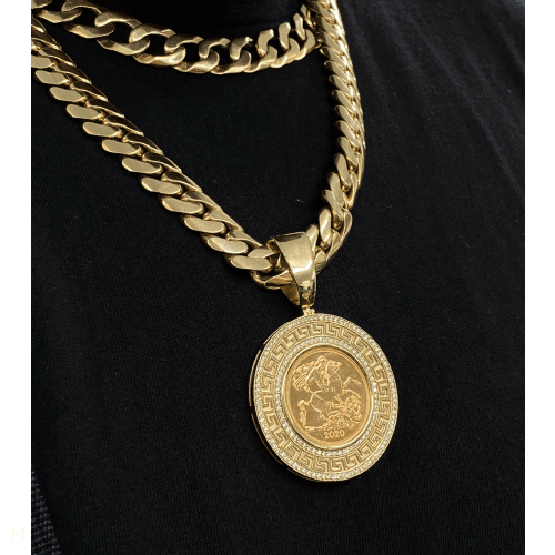 Double Sovereign Pendant Deluxe