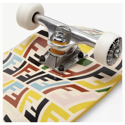 Fendi Logo-Print Wooden Skateboard Skate Board