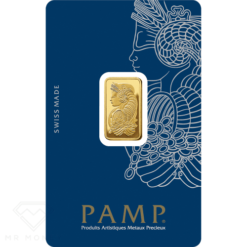 Fortuna Gold Diamond Bar Pendant - 5G Charms & Pendants