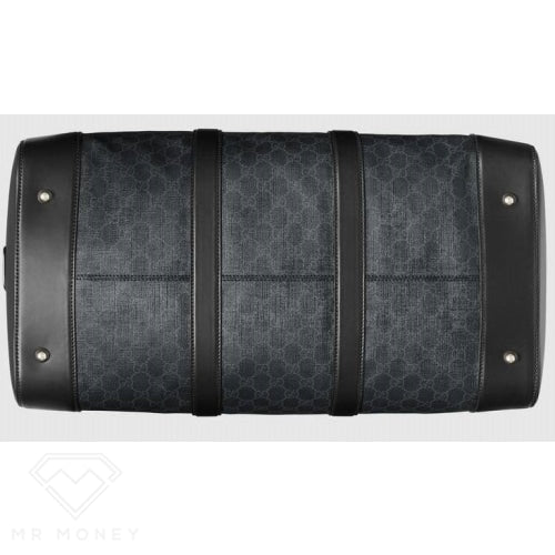 Gucci Gg Black Carry On Duffle Bag