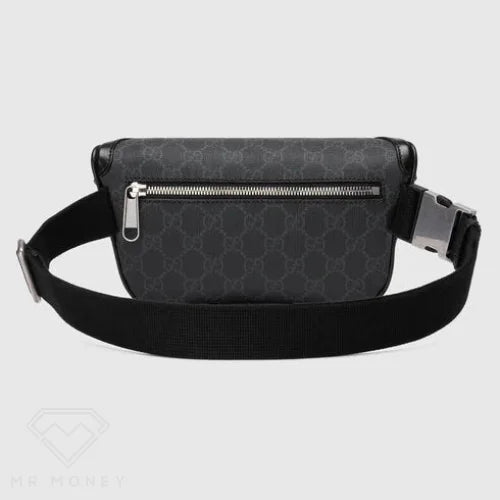 Gucci Belt Bag With Interlocking G Black Gg Supreme Handbags