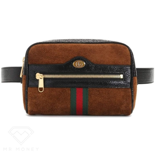 Gucci Ophidia Belt Bag Small Chesnut Handbags