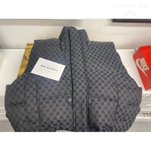 Gucci X Balenciaga The Hacker Project Cocoon Puffer Vest Black Clothing