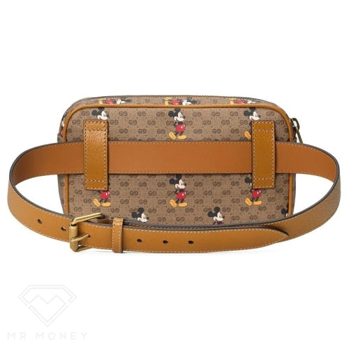 Gucci X Disney Gg Supreme Belt Bag Beige Handbags