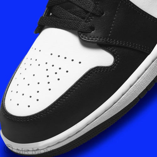 Jordan 1 Mid White Black Royal Shoes