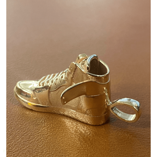 9Ct Gold Jordan 1 Shoe Pendant Pendant