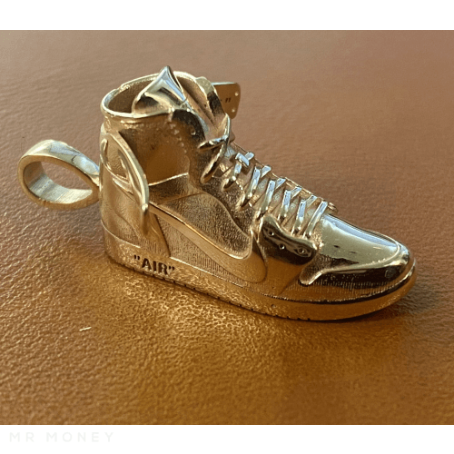 9Ct Gold Jordan 1 Shoe Pendant Pendant
