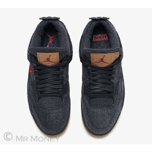 Jordan 4 Retro Levis Black (Levis Tag) Shoes