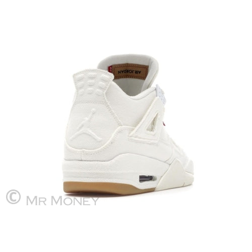 Jordan 4 Retro Levis White (Levis Tag) Shoes