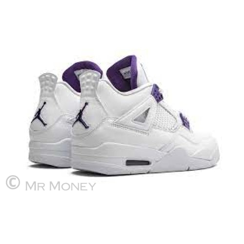 Jordan 4 Retro Metallic Purple Shoes