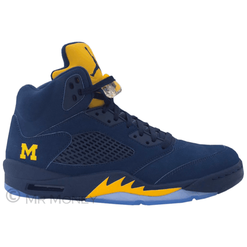 Jordan 5 Retro Michigan Pe Shoes