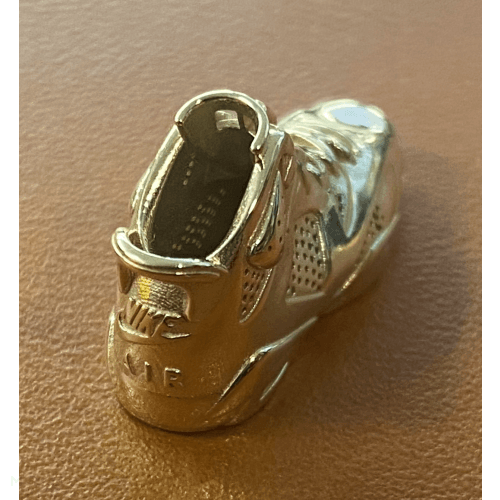 9Ct Gold Jordan 6 Shoe Pendant Pendant