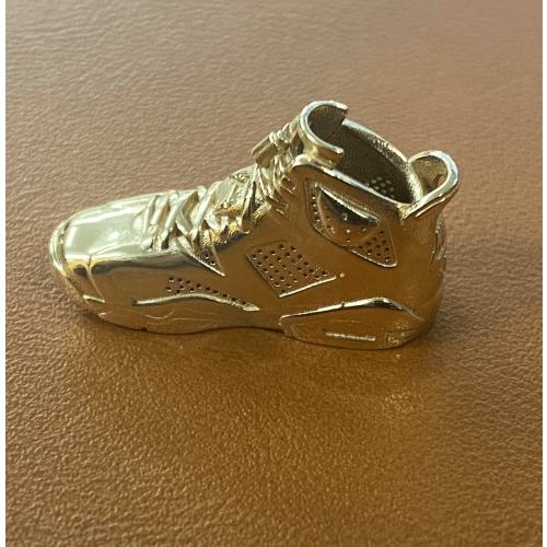 9Ct Gold Jordan 6 Shoe Pendant Pendant