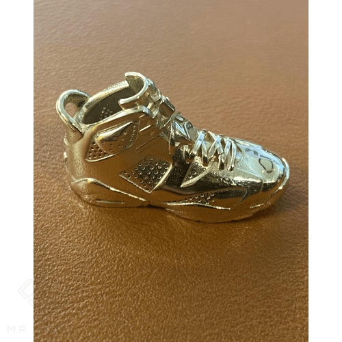 9Ct Gold Jordan 6 Shoe Pendant Pendant