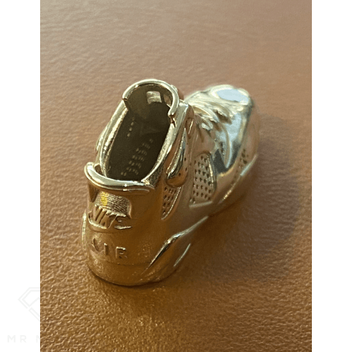 9Ct Gold Jordan 6 Shoe Pendant Pendant