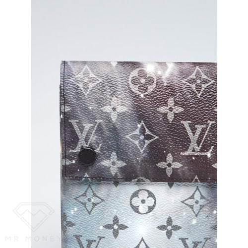 Louis Vuitton Alpha Triple Pochette Monogram Galaxy Black