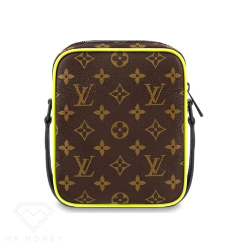 Louis Vuitton Christopher Wearable Wallet Florescent Yellow Handbags