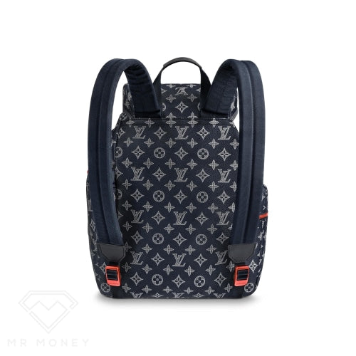 Louis Vuitton Discovery Backpack Monogram Upside Down Ink Navy Handbags