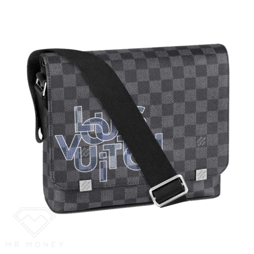 Louis Vuitton District Messenger Pm Damier Graphite Handbags
