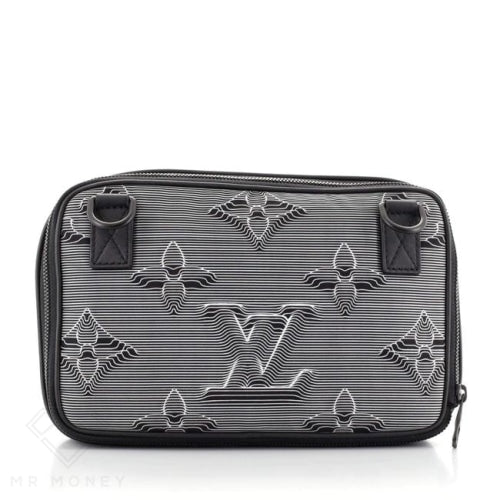 Bolso Louis Vuitton Expandable Messenger Monogram 3D Gray Black — TrapXShop