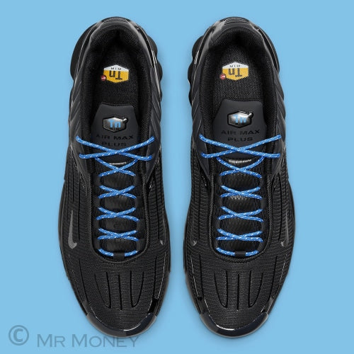 Nike Air Max Plus 3 Black Blue Tn Shoes