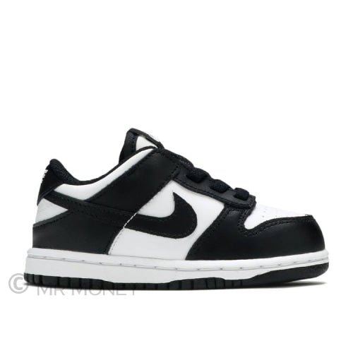 Nike Dunk Low Retro White Black Toddler Shoes