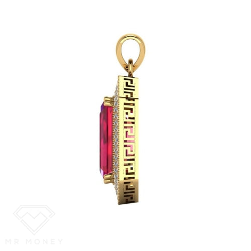 Custom Ruby Pendant