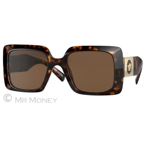 Versace Dark Havana/brown Sunglasses