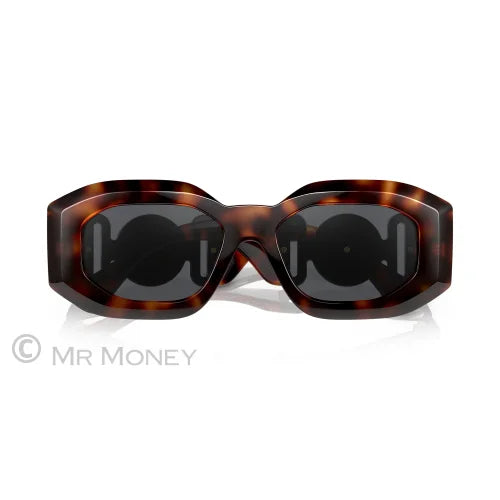 Versace Havana Medusa Sunglasses