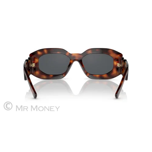 Versace Havana Medusa Sunglasses