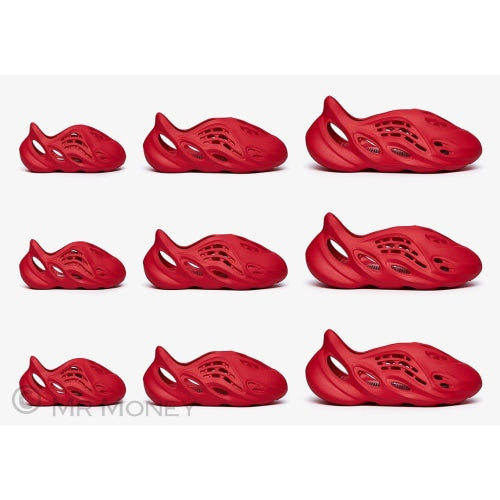 Adidas Yeezy Foam Rnnr Vermillion (Kids) 10C Shoes
