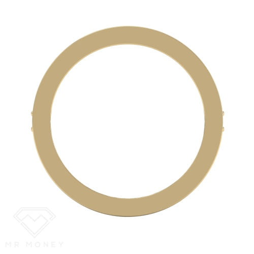 Mr Money Diamond Band ~ Yellow Gold Rings