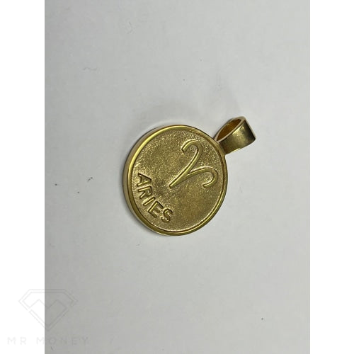 9Ct Gold Star Sign Pendants Pendant