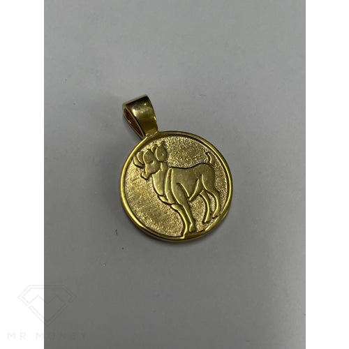 9Ct Gold Star Sign Pendants Pendant