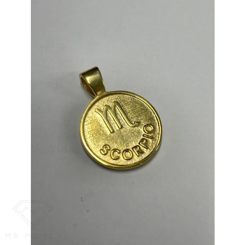 9Ct Gold Star Sign Pendants Pendant