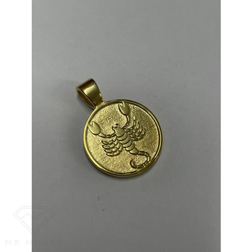 9Ct Gold Star Sign Pendants Pendant