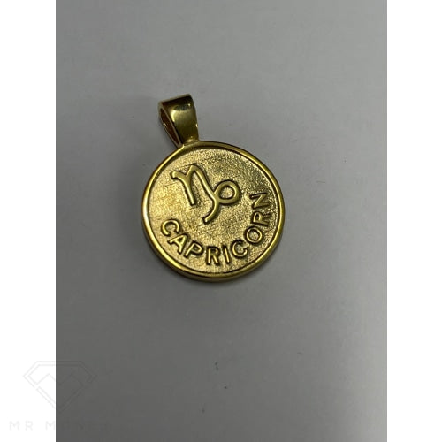 9Ct Gold Star Sign Pendants Pendant