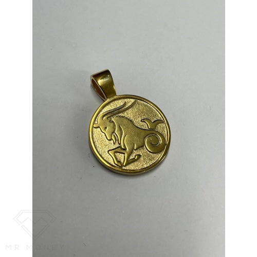9Ct Gold Star Sign Pendants Pendant