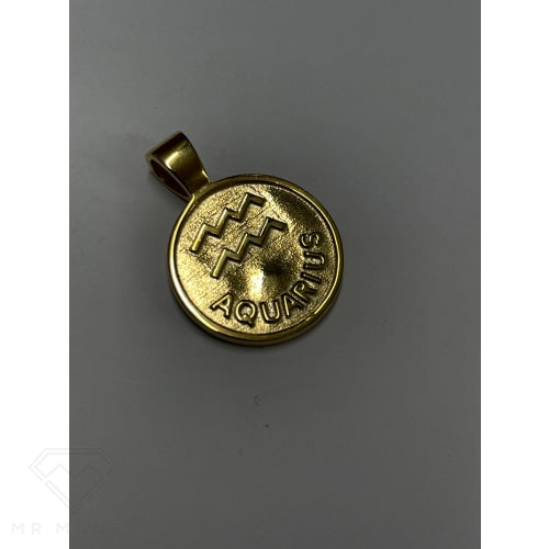 9Ct Gold Star Sign Pendants Pendant