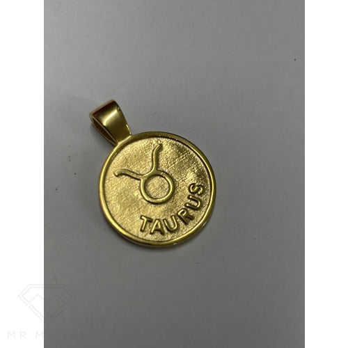 9Ct Gold Star Sign Pendants Pendant