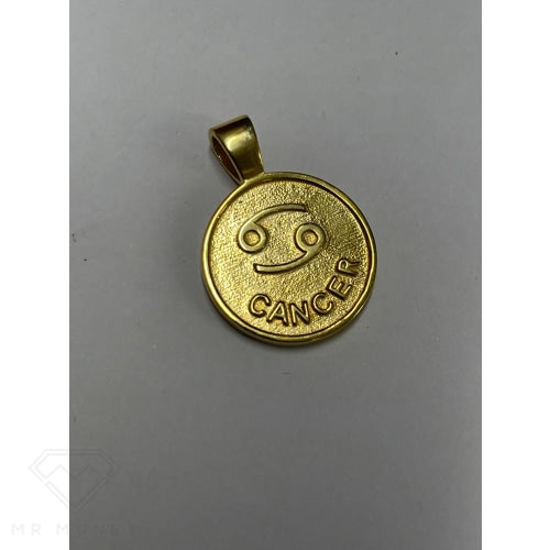 9Ct Gold Star Sign Pendants Pendant