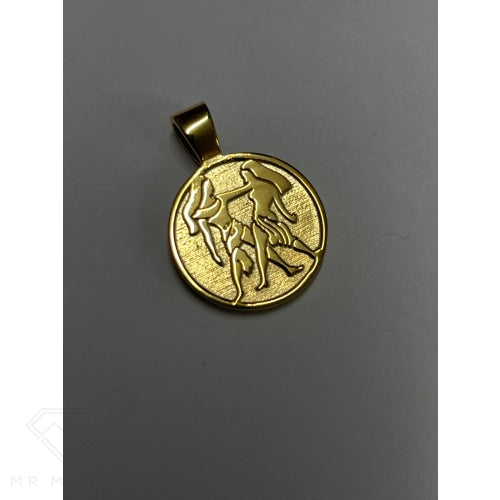 9Ct Gold Star Sign Pendants Pendant