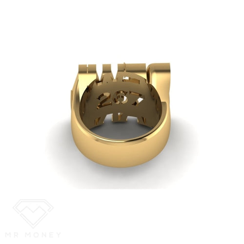 Rewa Hard Gold Ring