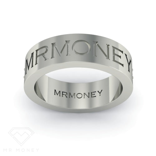Mr Money Diamond Band ~ Yellow Gold Rings