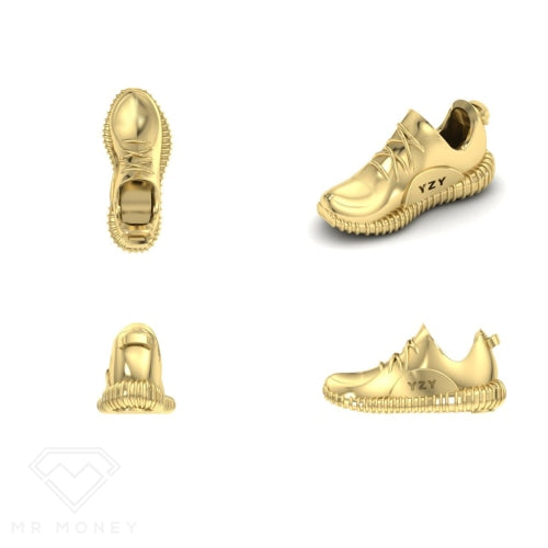 9Ct Gold Yeezy Shoe Pendant Pendant