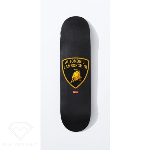 Supreme Automobili Lamborghini Skateboard Deck Black Skate Board